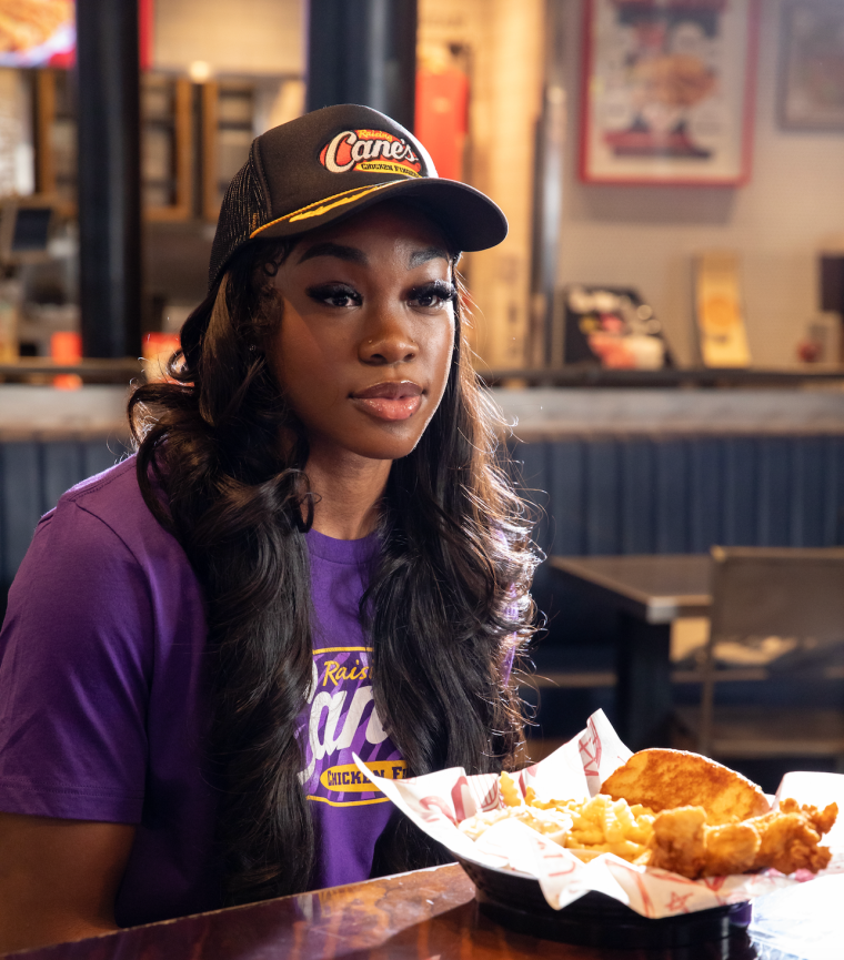 Aneesah Morrow x Raising Canes