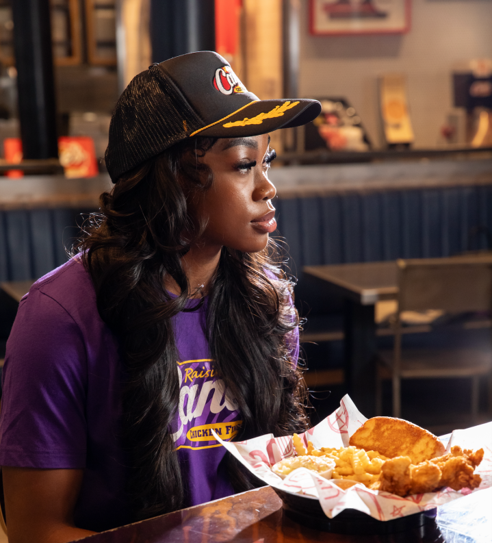 Aneesah Morrow x Raising Canes