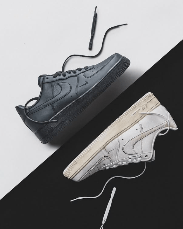 Nike's "Dirty" dotSWOOSH Air Force 1 Low Pack