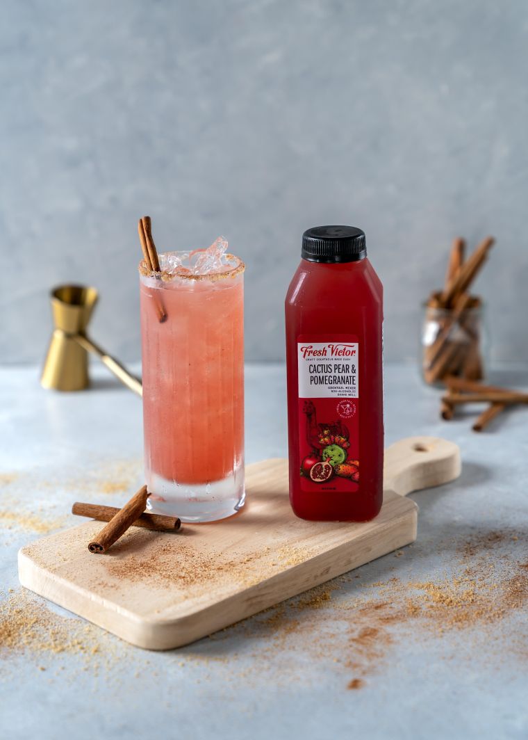 Toasty Cactus Pear Margarita