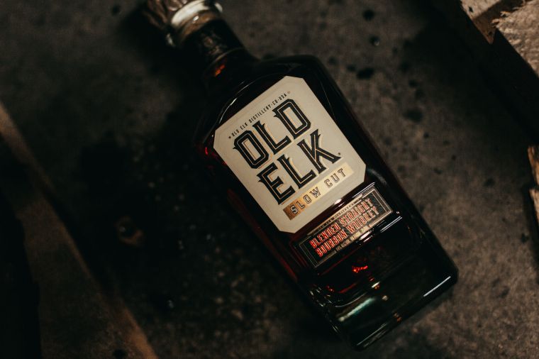 Old Elk Slow Cut Blended Straight Bourbon