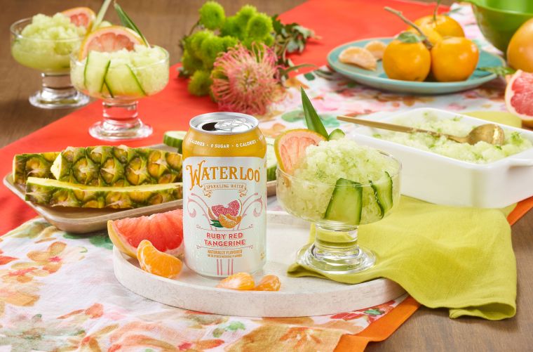 Citrus + Cuke Granita