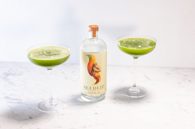 Non-Alc Matcha Tini