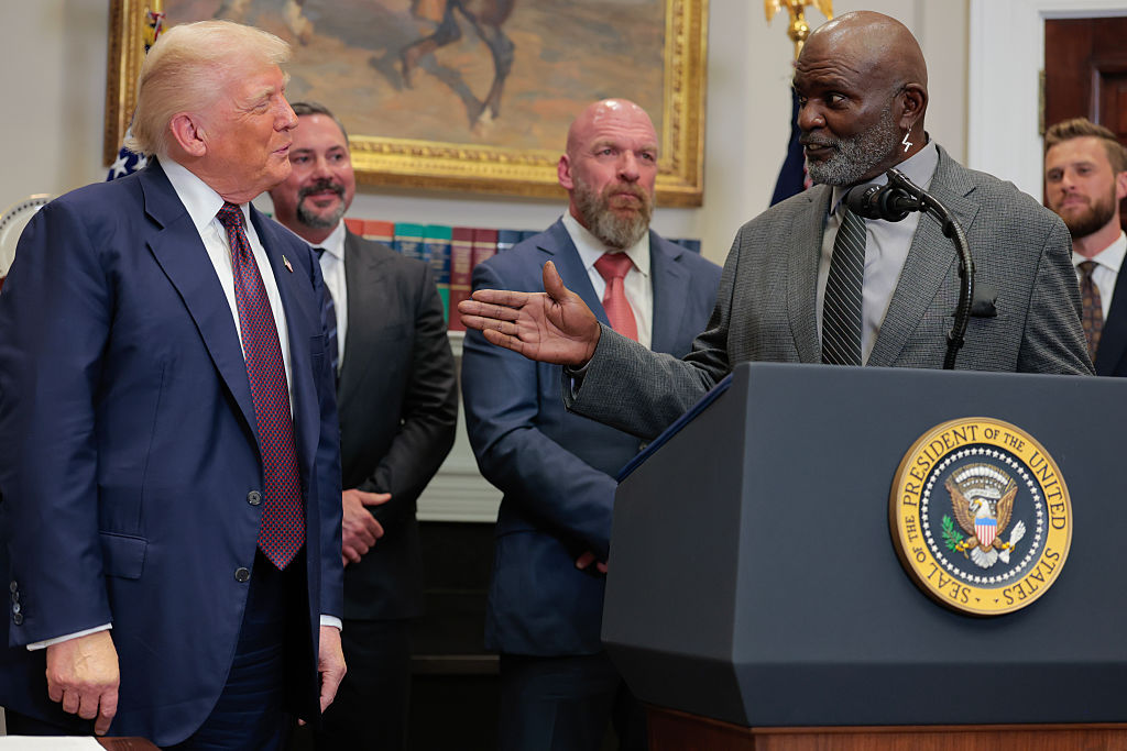 President Trump Signs Executive Order In White House's Roosevelt Room