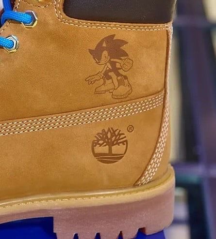 Timberland X 'Sonic the Hedgehog' Collaboration Boots