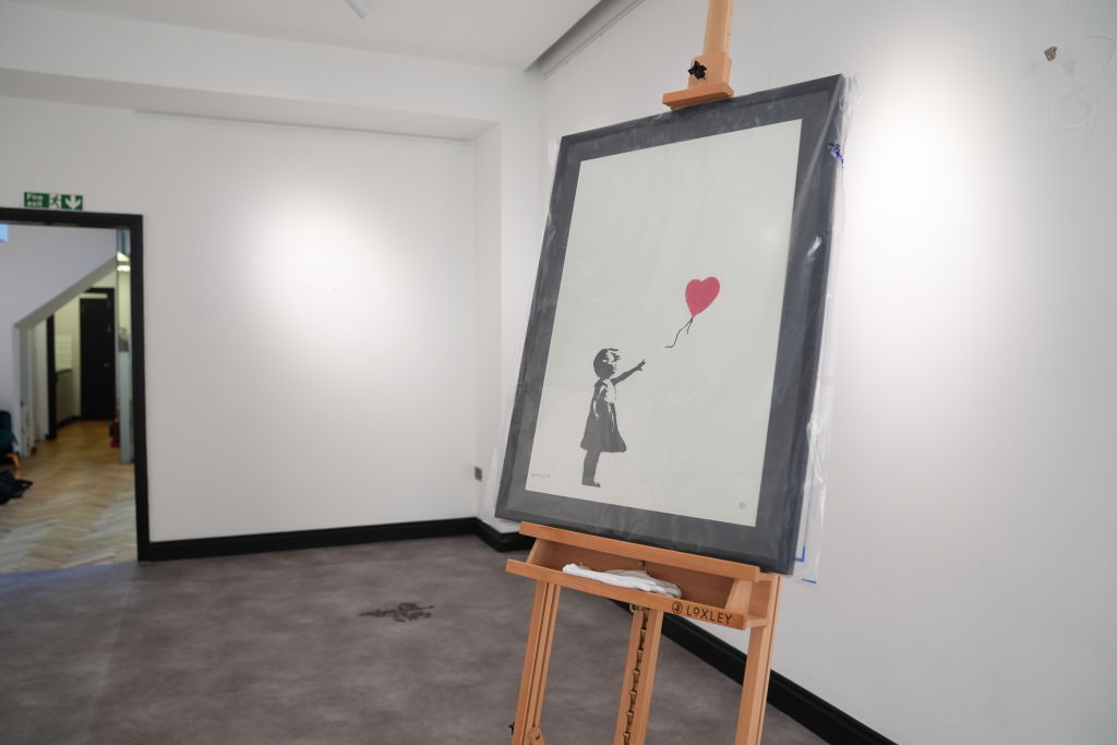Banksy artwork stolen from London gallery