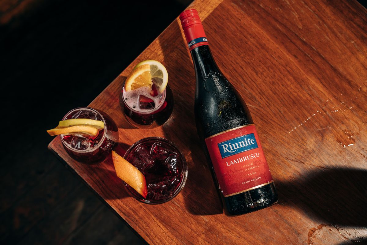 Riunite Negroni