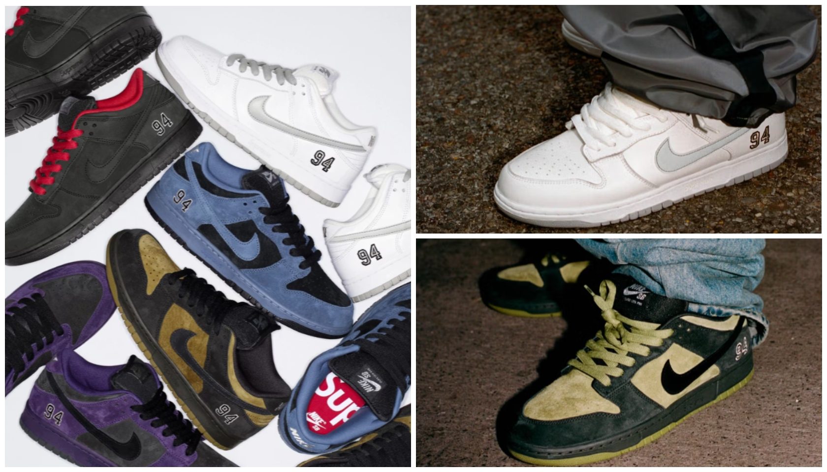 Supreme Connects With Nike For A Collection Of SB Dunk Lows