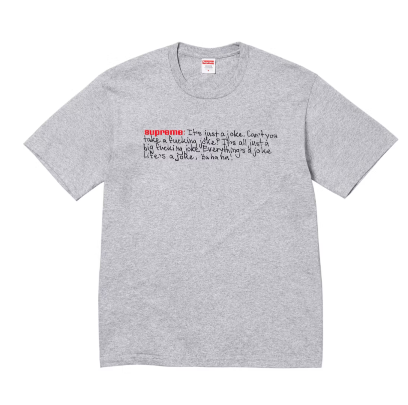 Supreme Fall Tee Collection 2025