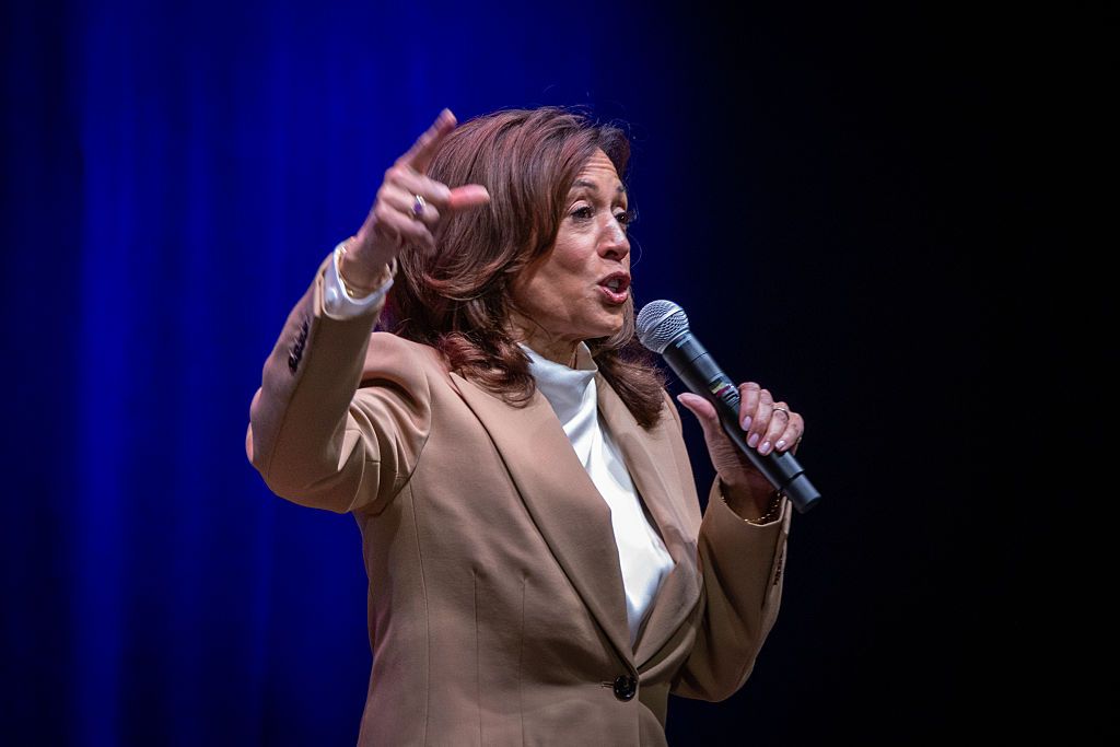 Kamala Harris Claps Back At Gaza Protesters While On Book Tour