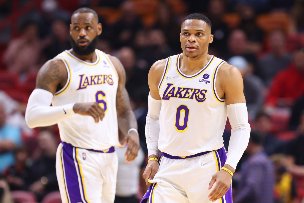 Los Angeles Lakers v Miami Heat