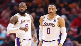 Los Angeles Lakers v Miami Heat