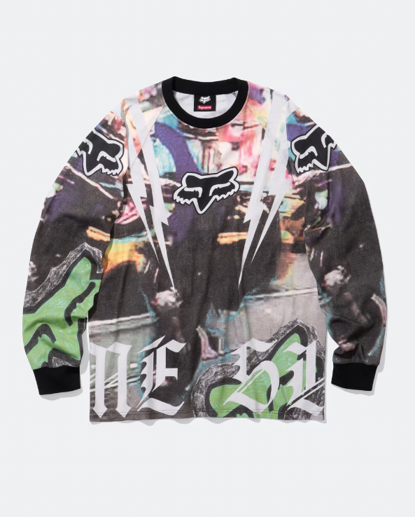 Supreme × Fox Racing Supreme Fox Racing Sweater (FW25) - $188