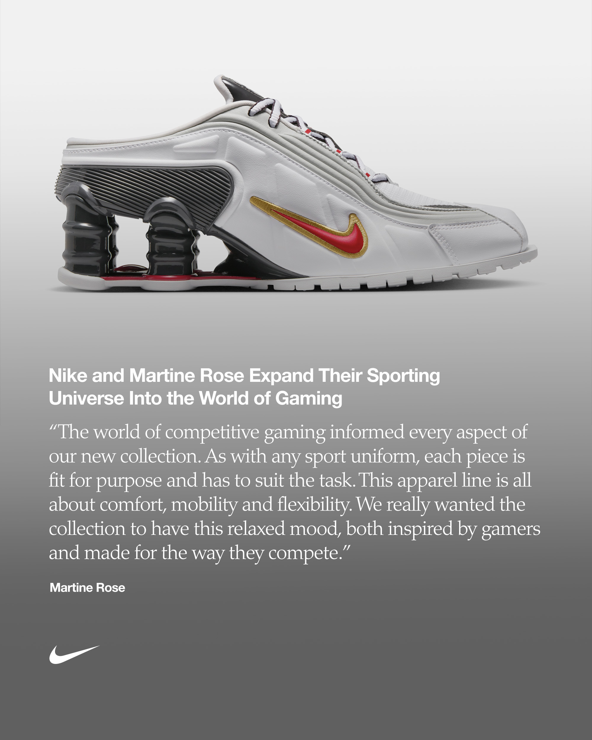 Nike x Martine Rose Sport collection 2025