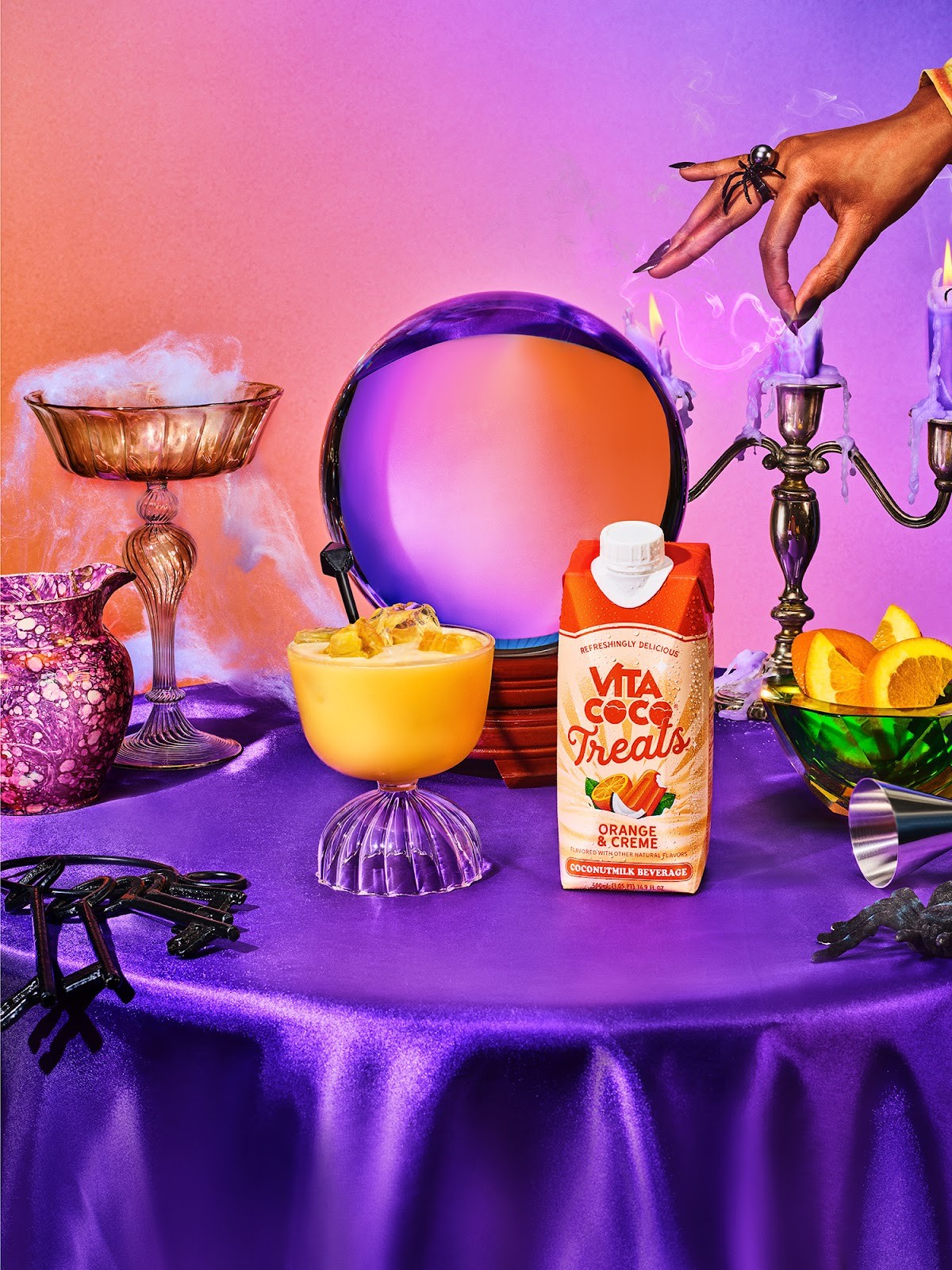 Orange Scream-sicle Cocktail