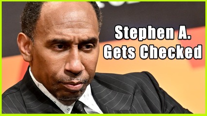 Stephen A. Smith Gets Checked by Serena Williams’ Husband on First Take