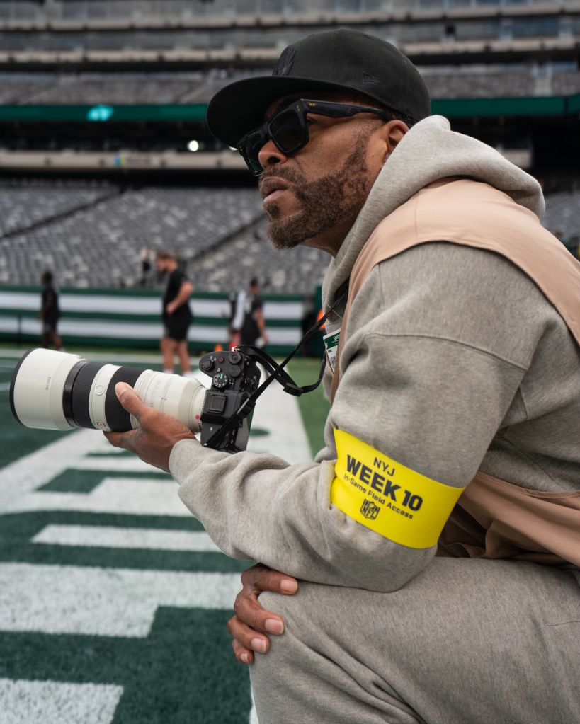 Method Man Jets Game NFL Celebrity Photographer Series