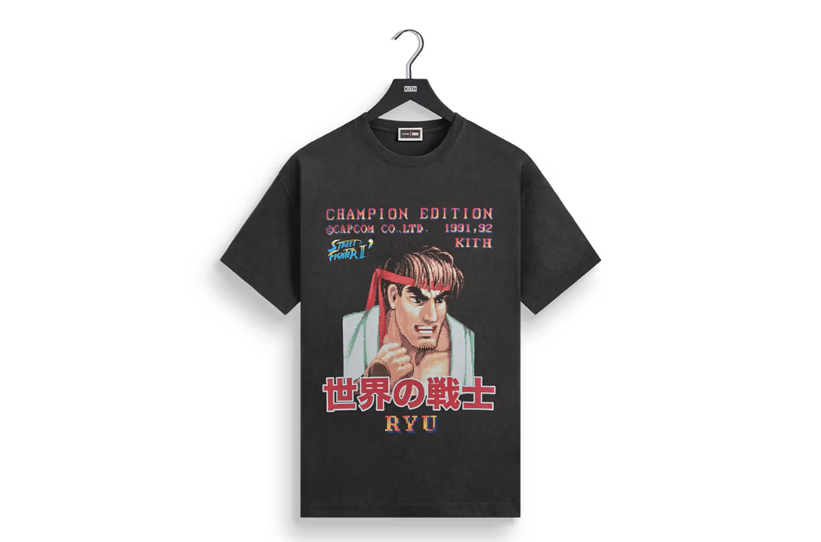 Capcom Kith Akuma Vintage Tee CAPCOM SF6 KEN 