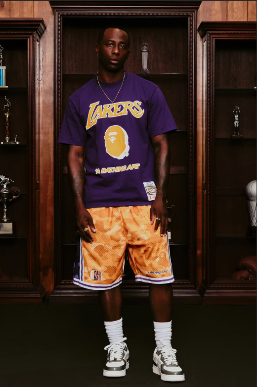 BAPE® x Mitchell & Ness x NBA 2025 collection