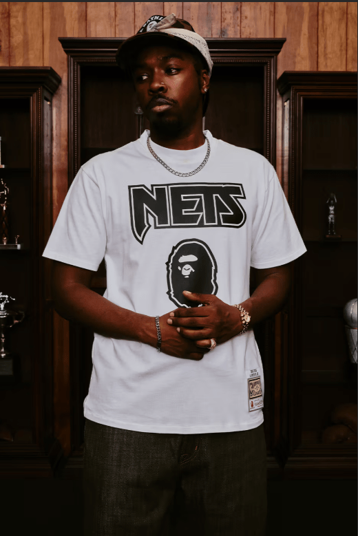BAPE® x Mitchell & Ness x NBA 2025 collection