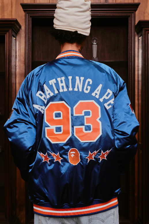 BAPE® x Mitchell & Ness x NBA 2025 collection