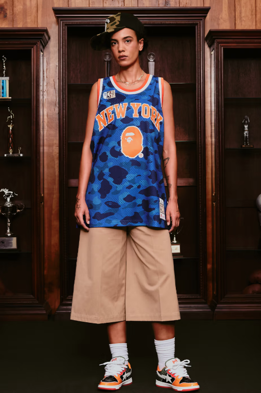 BAPE® x Mitchell & Ness x NBA 2025 collection