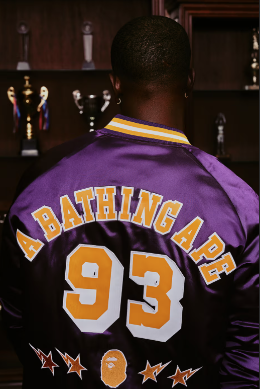BAPE Teams Up With Mitchell & Ness For An NBA Collection
