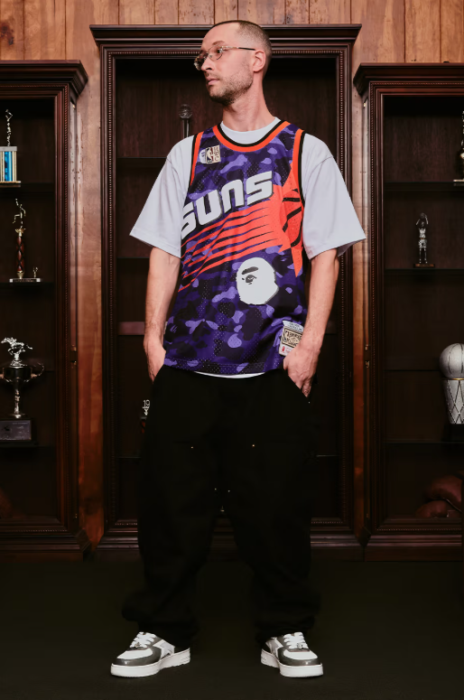 BAPE® x Mitchell & Ness x NBA 2025 collection