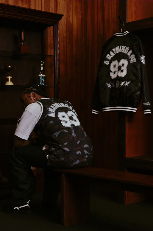 BAPE® x Mitchell & Ness x NBA 2025 collection