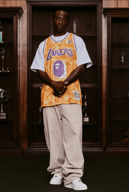 BAPE® x Mitchell & Ness x NBA 2025 collection