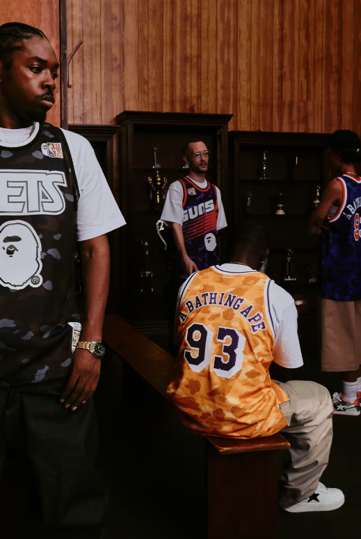 A・BATHING APE セルティックス バスケ セットアップ BAPE x Mitchell & Ness Boston Celtics Jersey Gram Size M PREOWNED