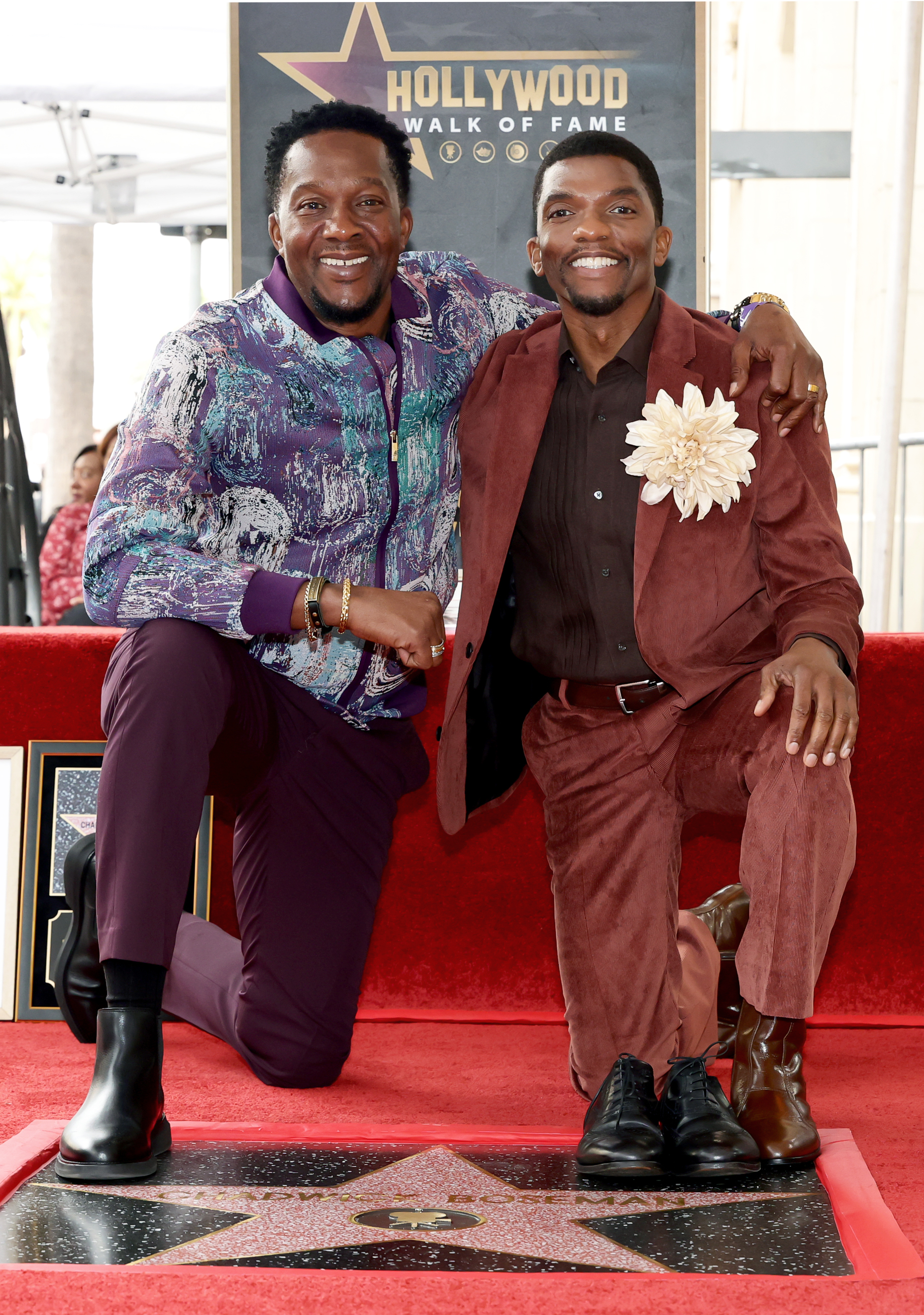 Actor Chadwick Boseman Honored With A Posthumous Star On The Hollywood Walk Of Fame