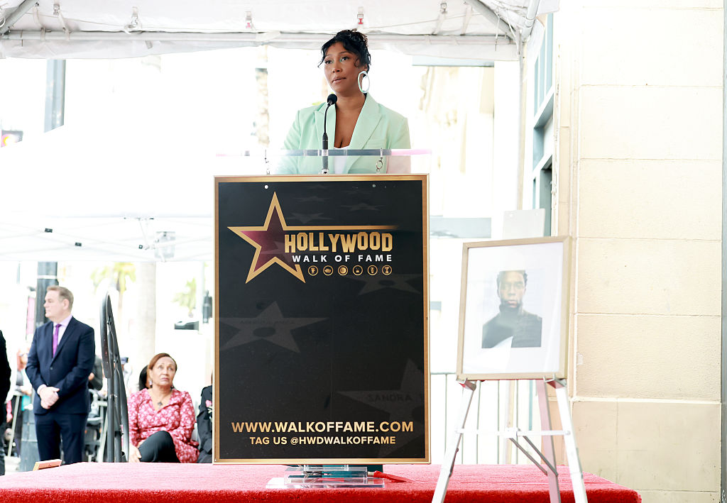 Actor Chadwick Boseman Honored With A Posthumous Star On The Hollywood Walk Of Fame