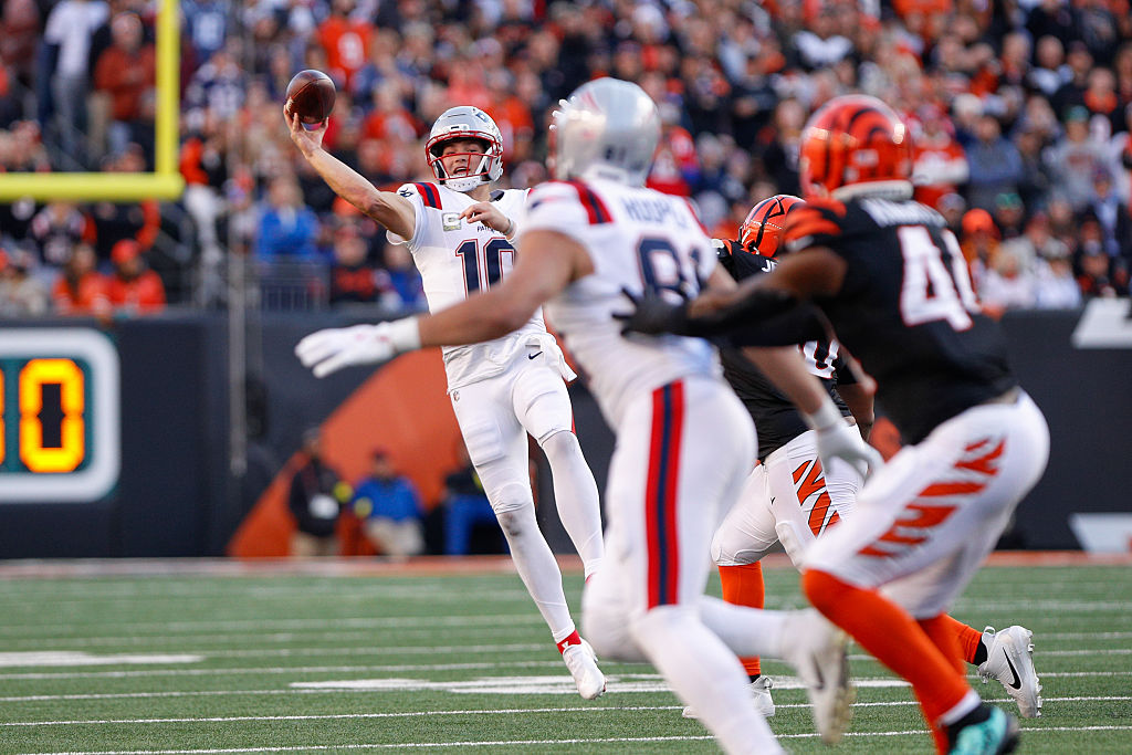 NFL: NOV 23 Patriots at Bengals