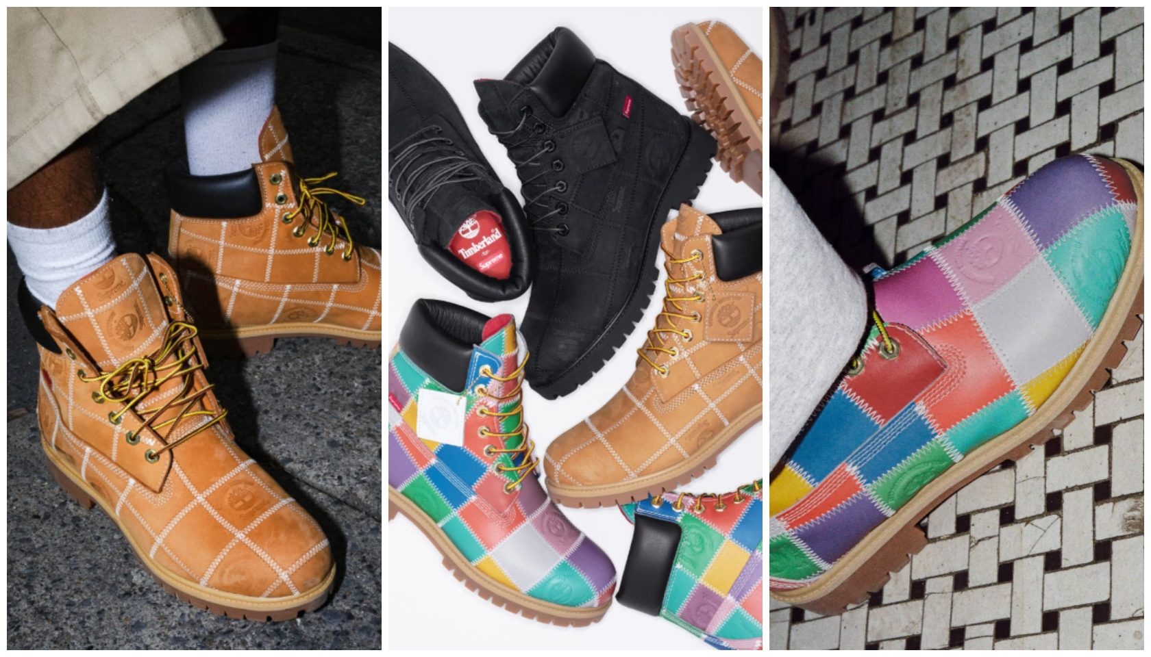 Supreme Goes Patchwork Crazy On New Timberland Collaboration