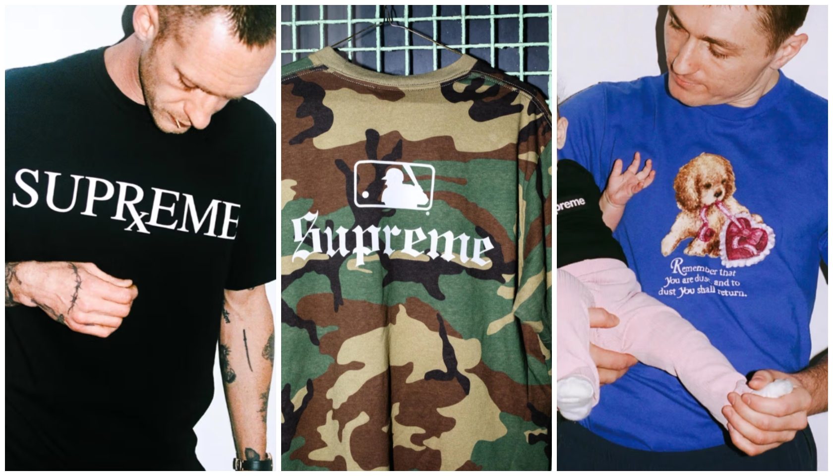 Supreme Drops Off T-Shirt Collection To Get You Through Winter