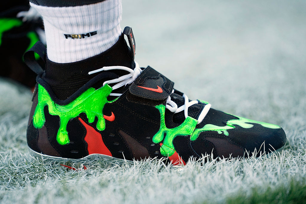 slimed out Nike Vapor Edge DT '96 Men's TD 'Diamond Turf, NFL cleats 