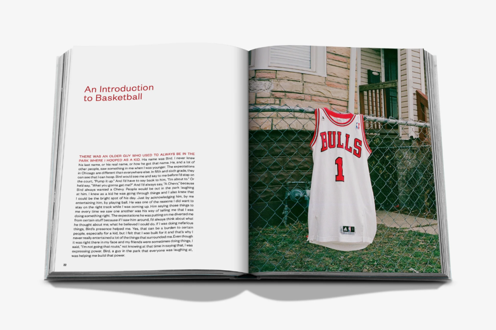 Derrick Rose: The Poohprint From Assouline