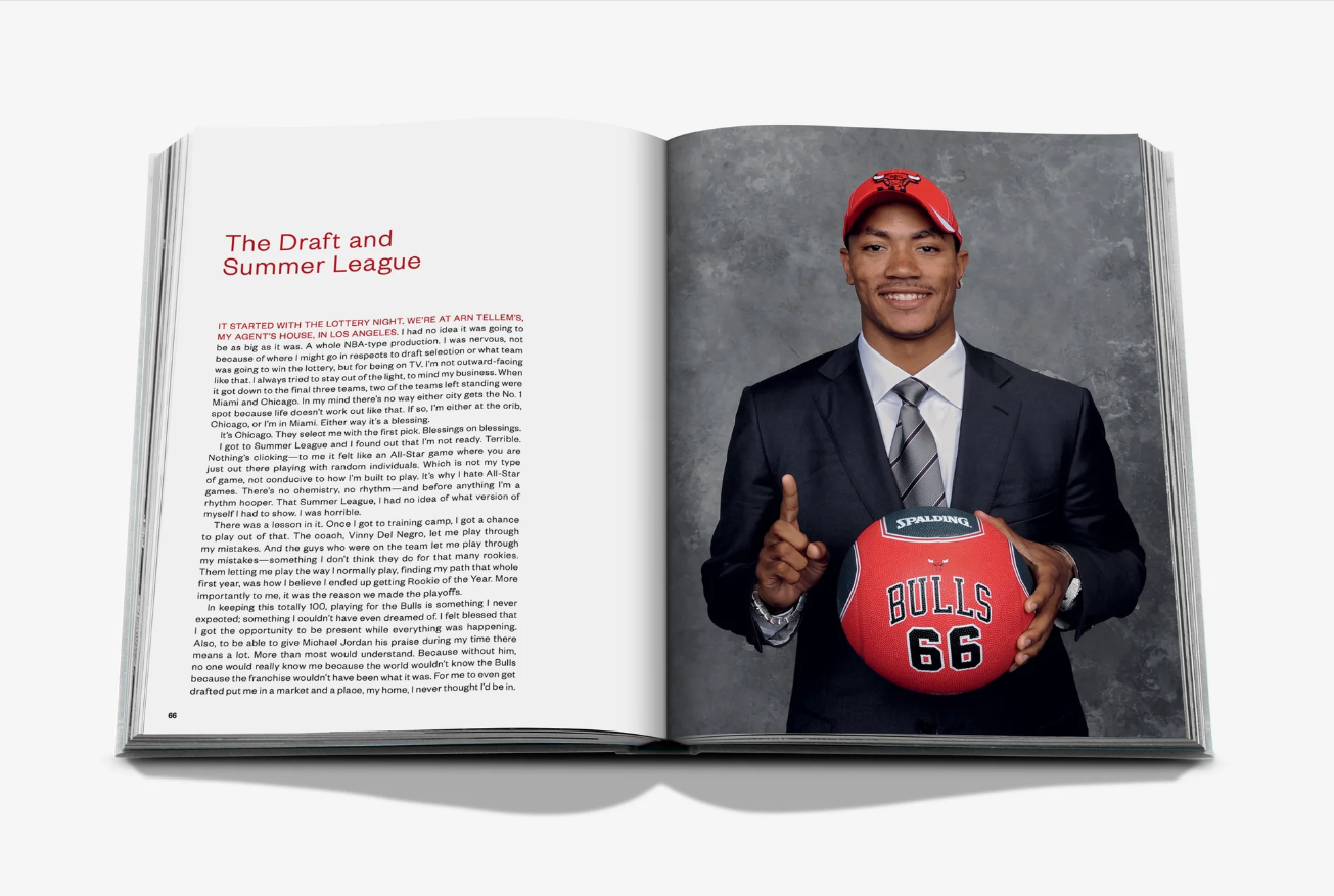 Derrick Rose: The Poohprint From Assouline