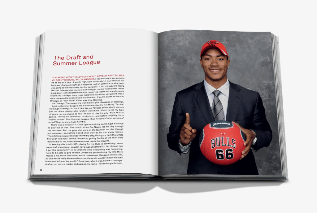 Derrick Rose: The Poohprint From Assouline