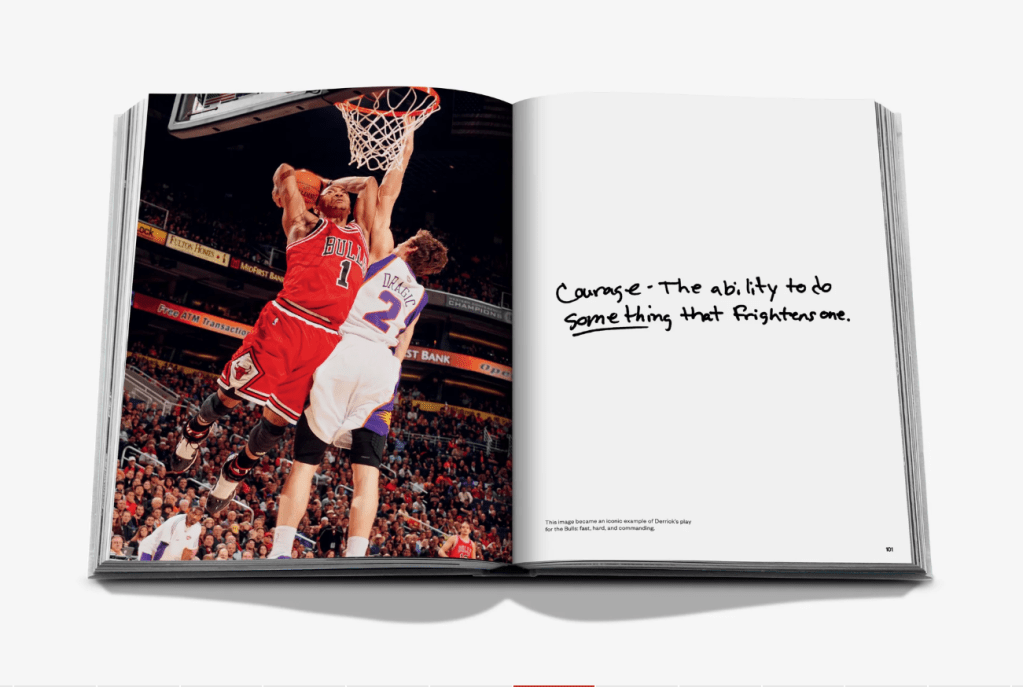 Derrick Rose: The Poohprint From Assouline