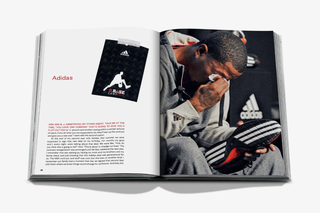 Derrick Rose: The Poohprint From Assouline