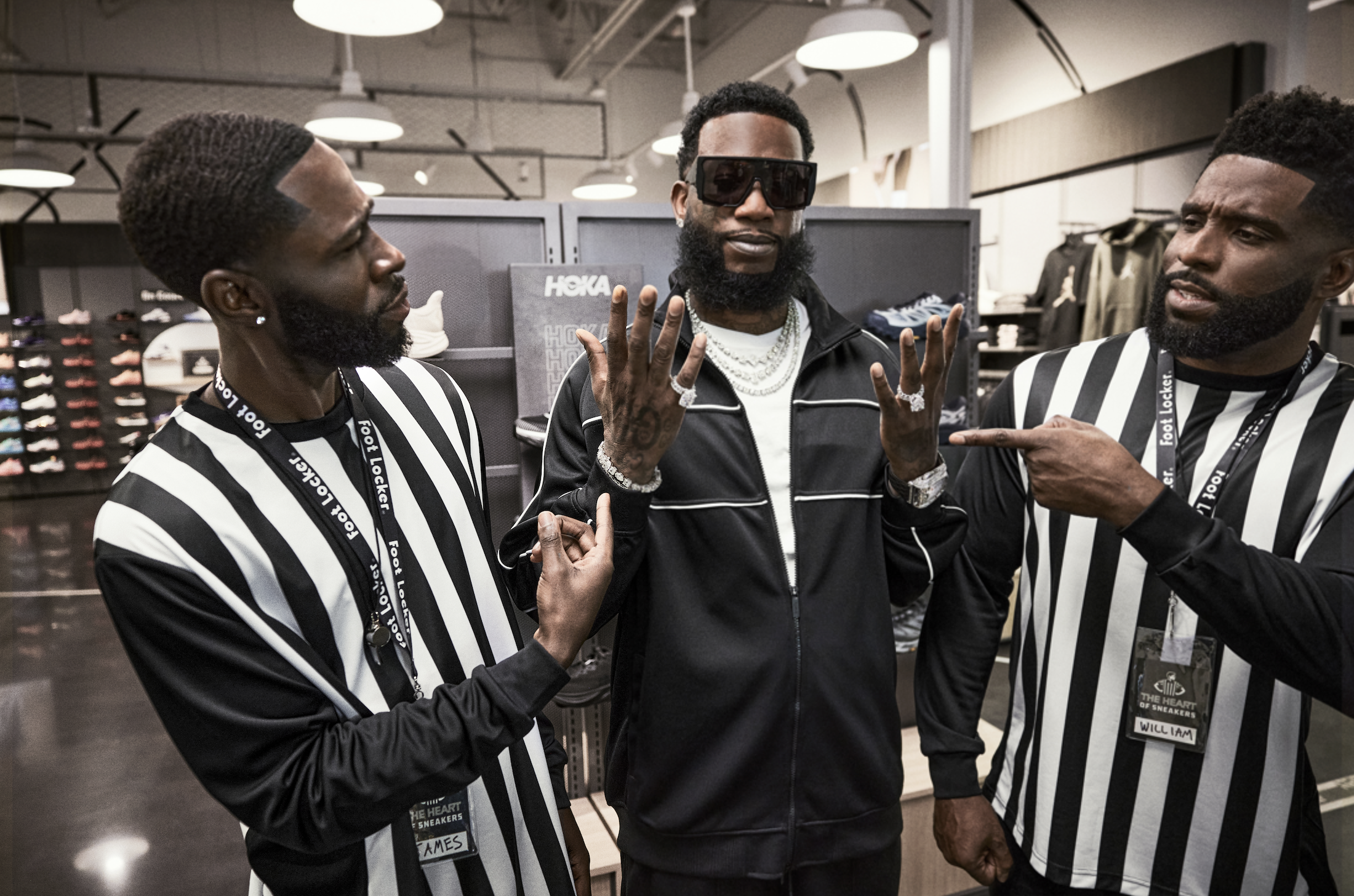 Gucci Mane Links With HOKA & Foot Locker For “Right Shoe, Wrong Gucci” Campaign