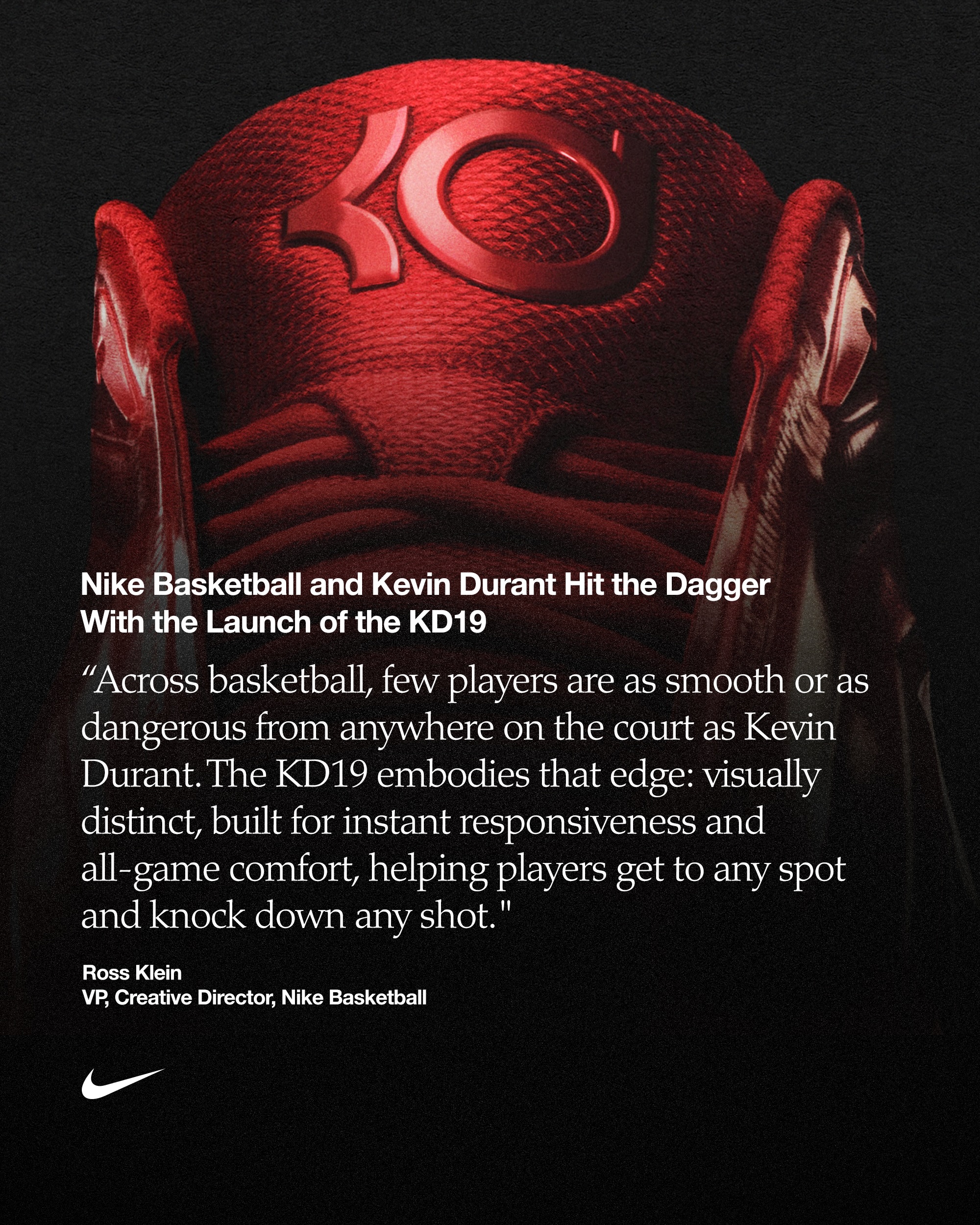 Nike Basketball and Kevin Durant Unveil KD19