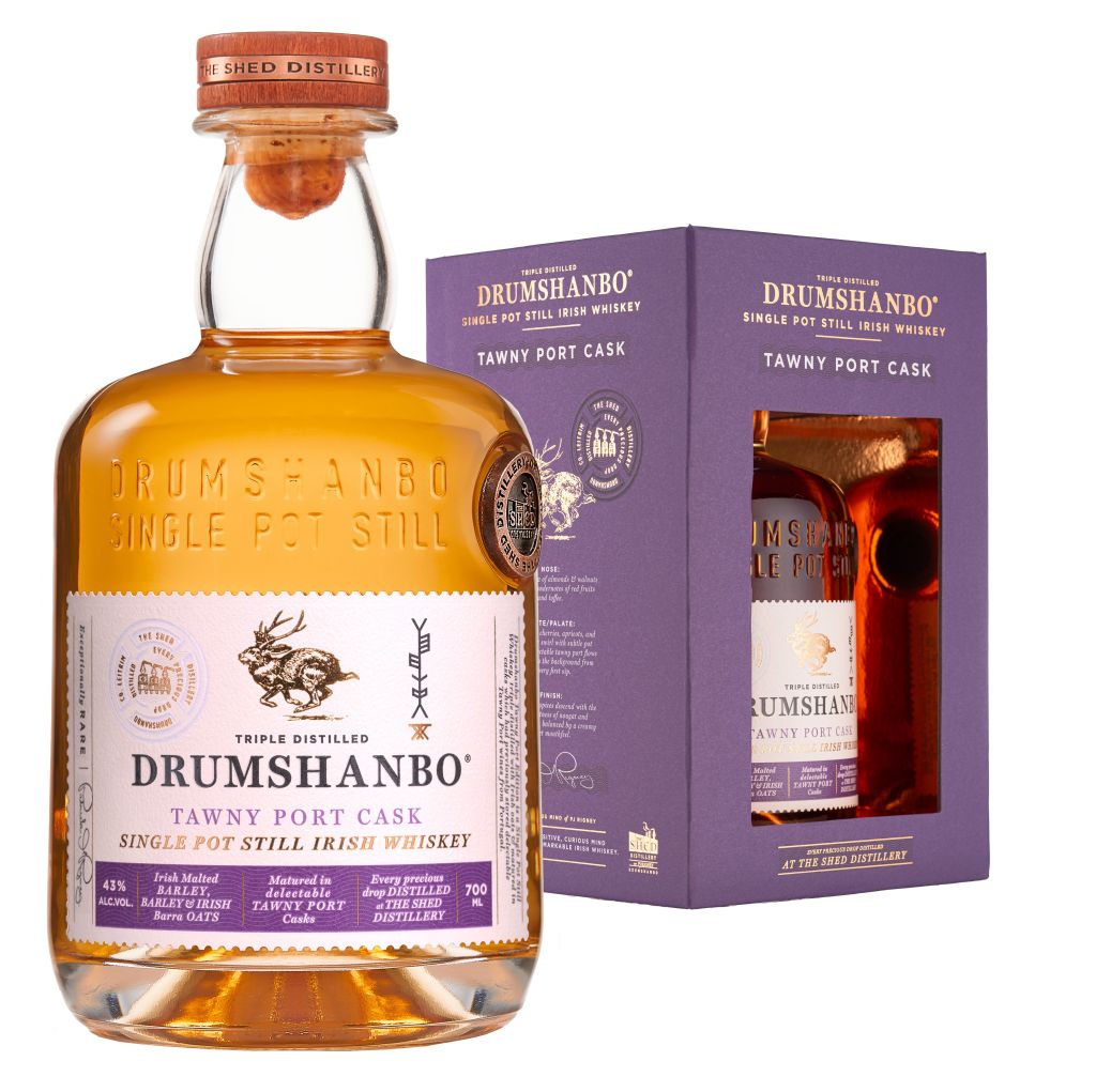 Drumshanbo Tawny Port Cask Single Pot Still Whiskey