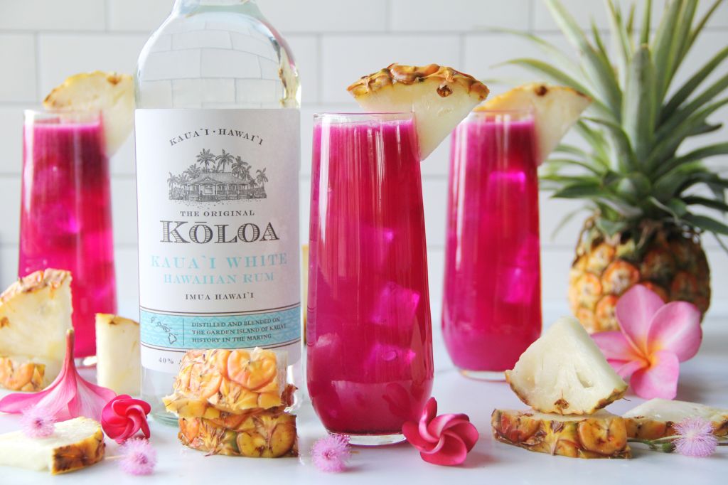 Pink Pineapple Fizz