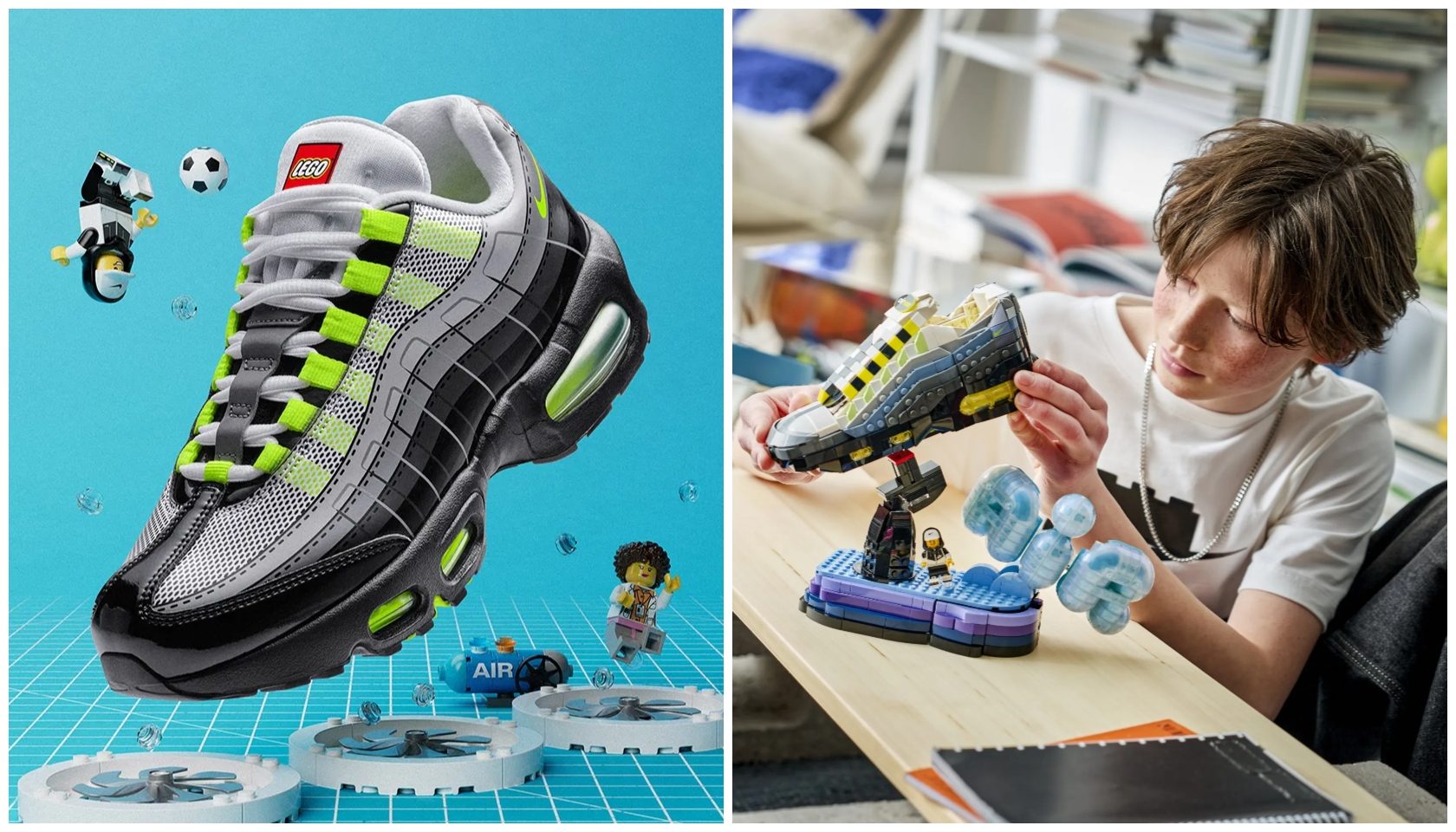 Nike Gets Playful With The ‘Big Bubble’ Air Max 95 x LEGO Collection