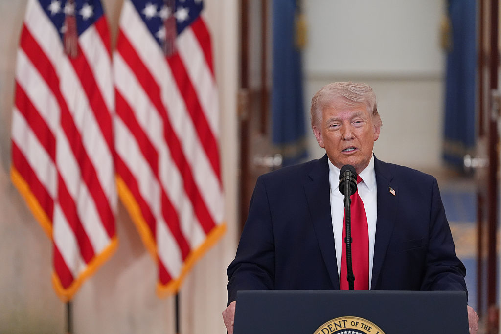 President Trump Addresses The Nation On The Conflict In Iran