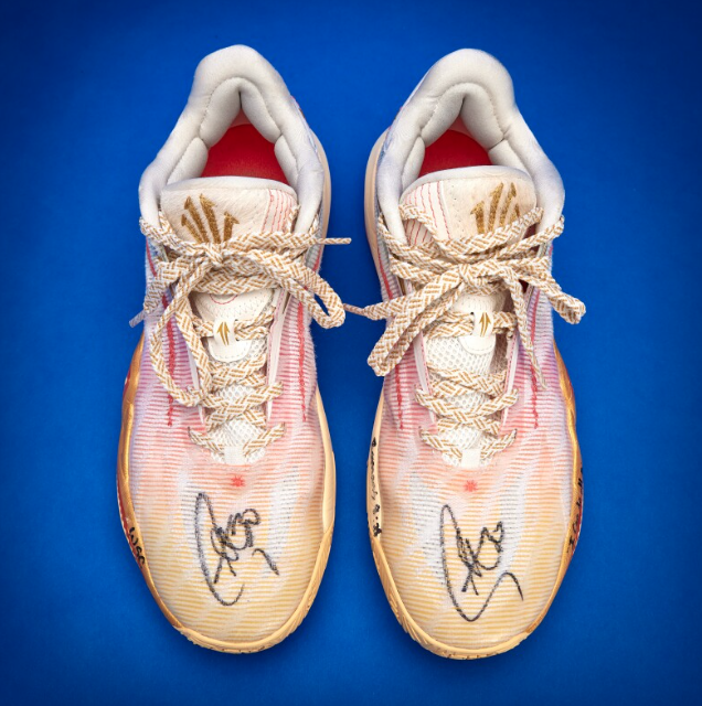 aSotheby's Stephen Curry Collection "My Sneaker Free Agency"