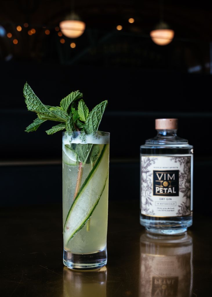 Cucumber Mint Gin & Tonic
